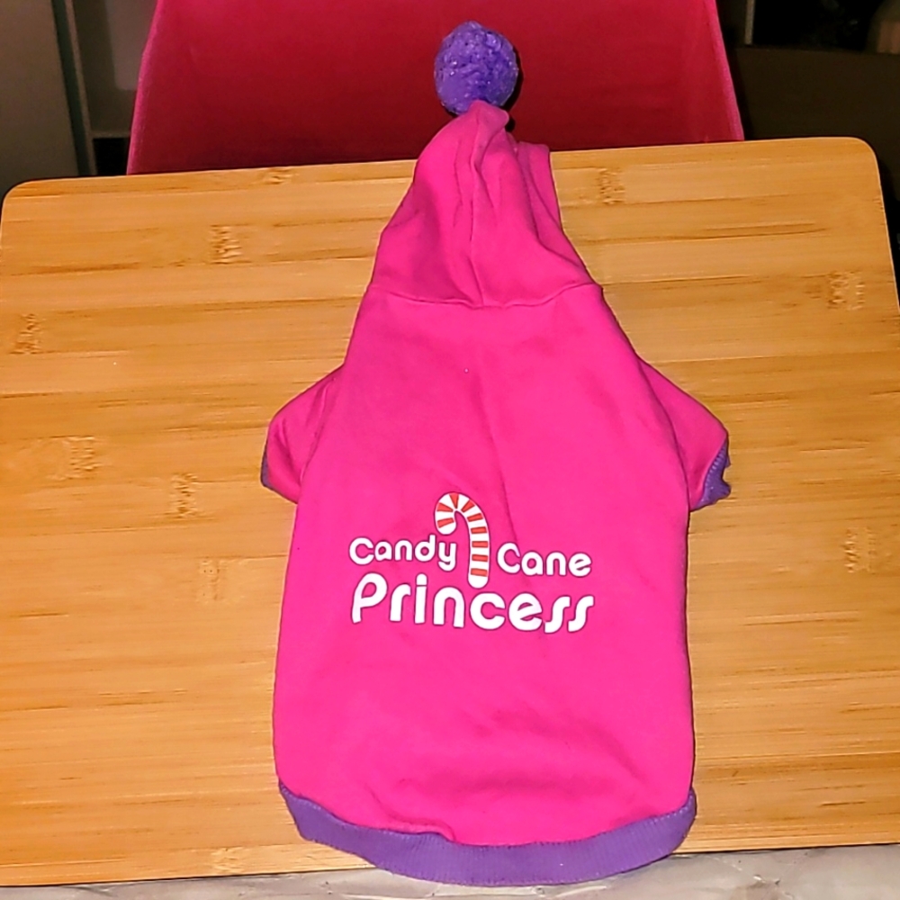 Adorable small dog hooded lightweight jacket